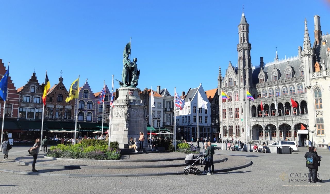 Bruges-cel mai vizitat oraș din Belgia