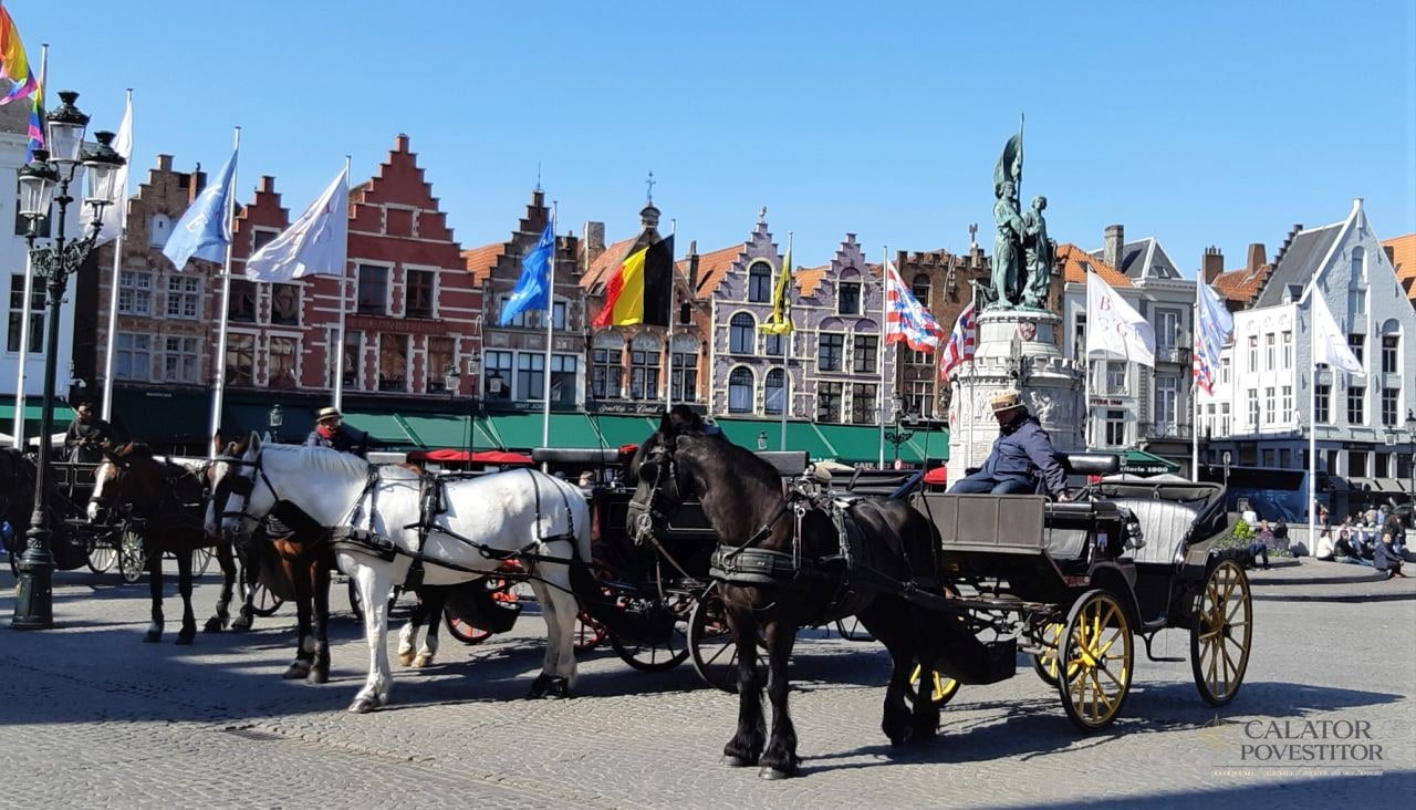 Bruges-cel mai vizitat oraș din Belgia
