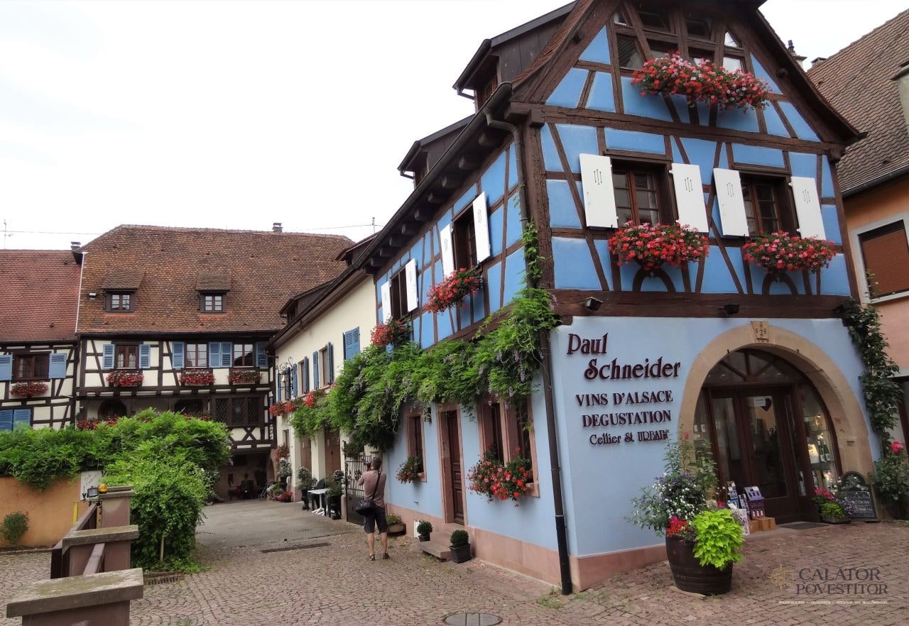 Cele mai frumoase sate din Alsacia - Eguisheim