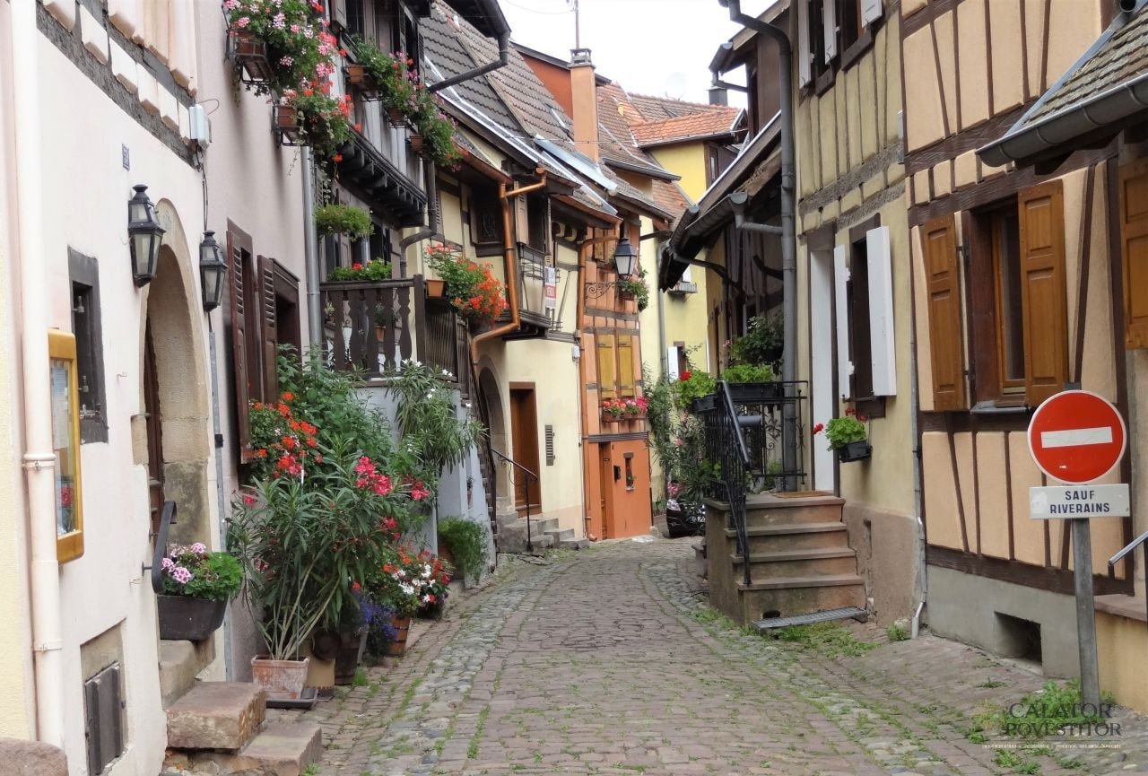 Cele mai frumoase sate din Alsacia - Eguisheim