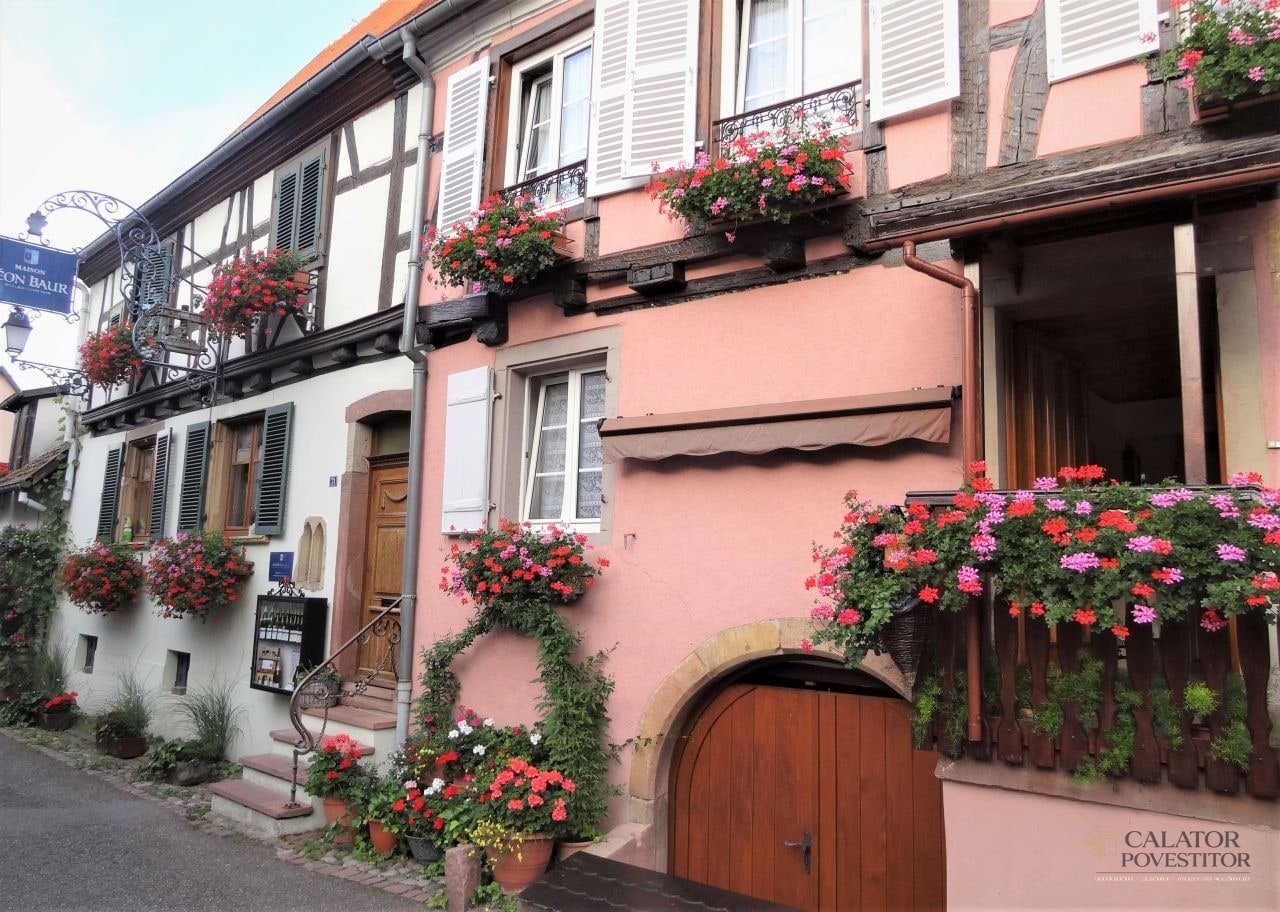 Cele mai frumoase sate din Alsacia - Eguisheim