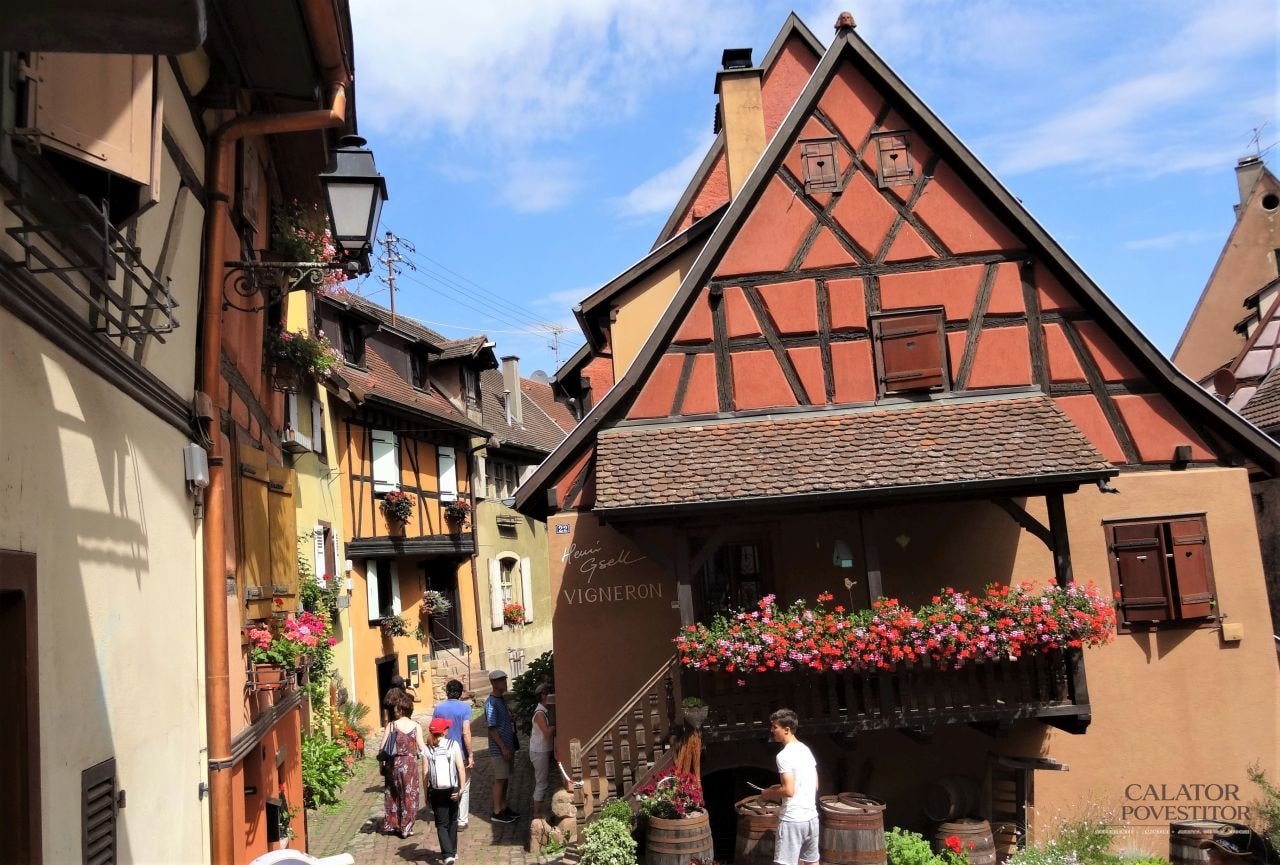Cele mai frumoase sate din Alsacia - Eguisheim
