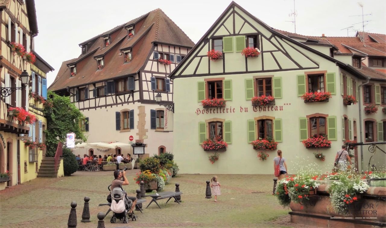Cele mai frumoase sate din Alsacia - Eguisheim