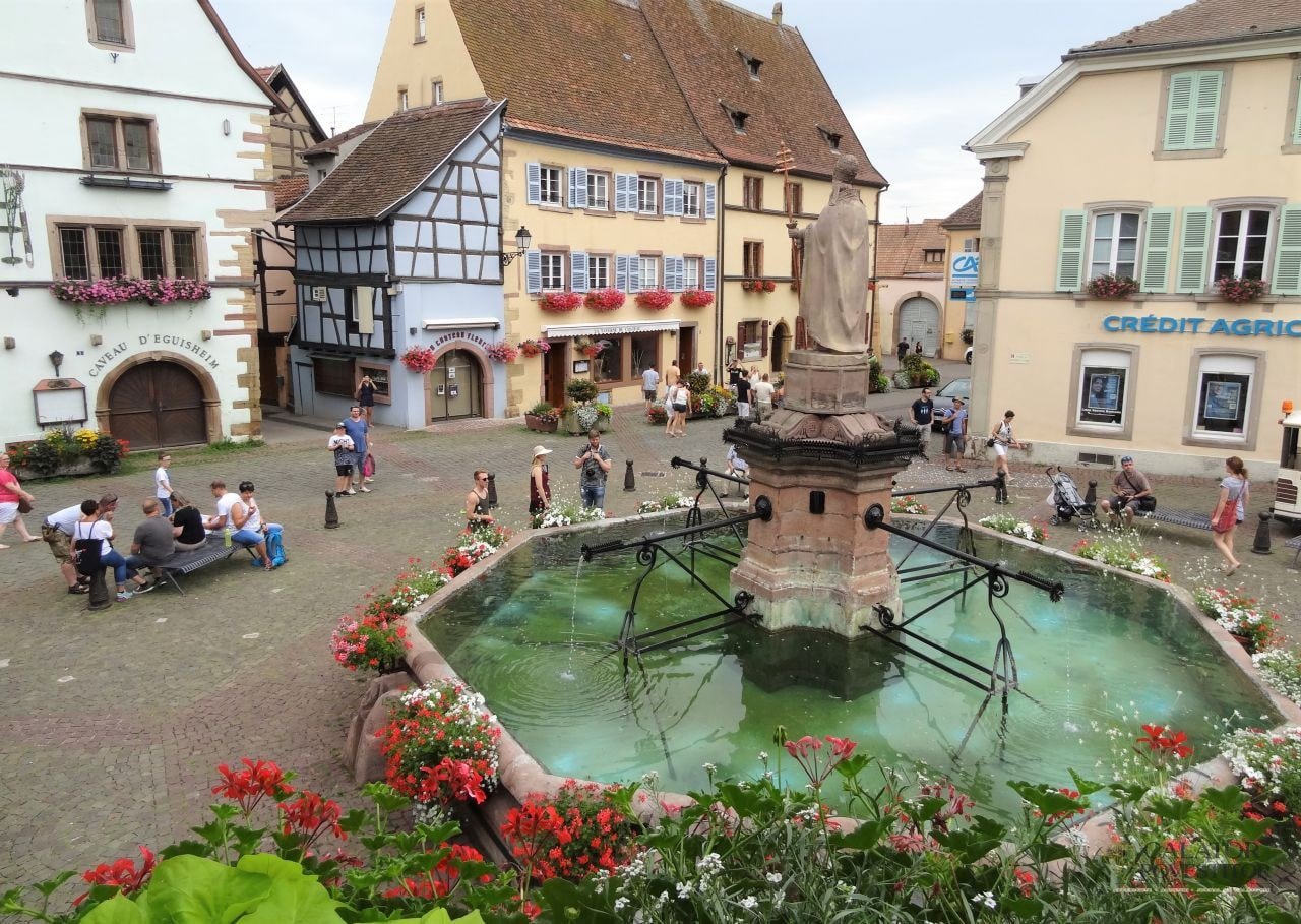Cele mai frumoase sate din Alsacia - Eguisheim