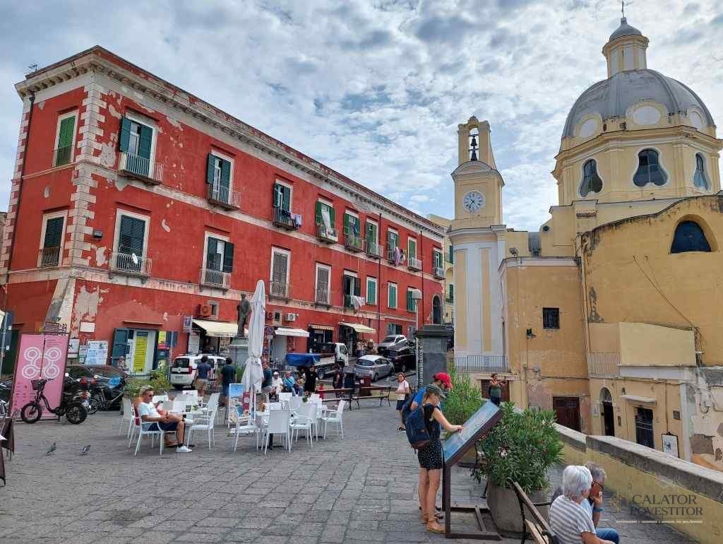 Insula Procida,o comoara colorata a golfului Napoli