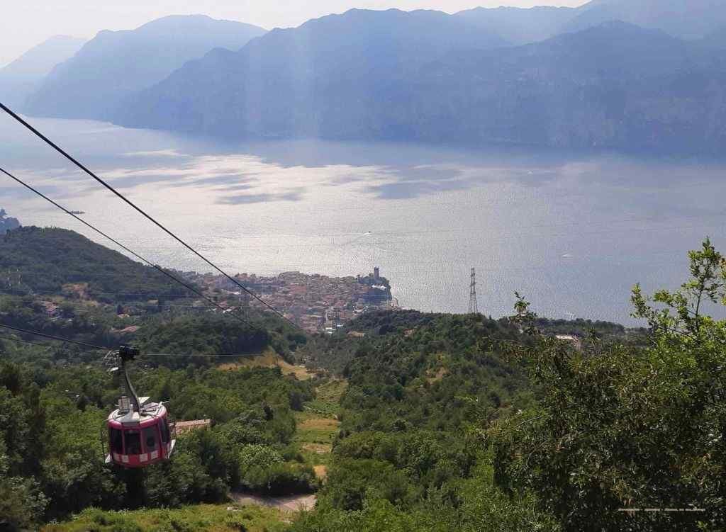 Malcesine,Italia - de la Monte Baldo la frumusetea lacului Garda
