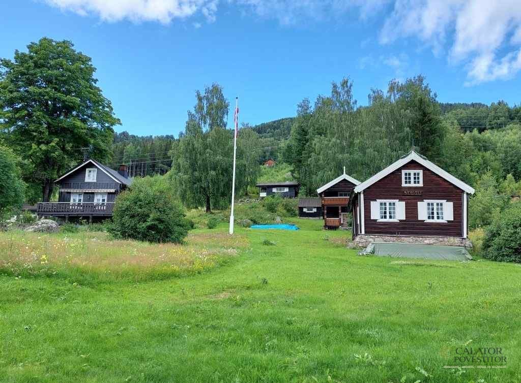 Satele izolate si povestile lacurilor din inima Norvegiei