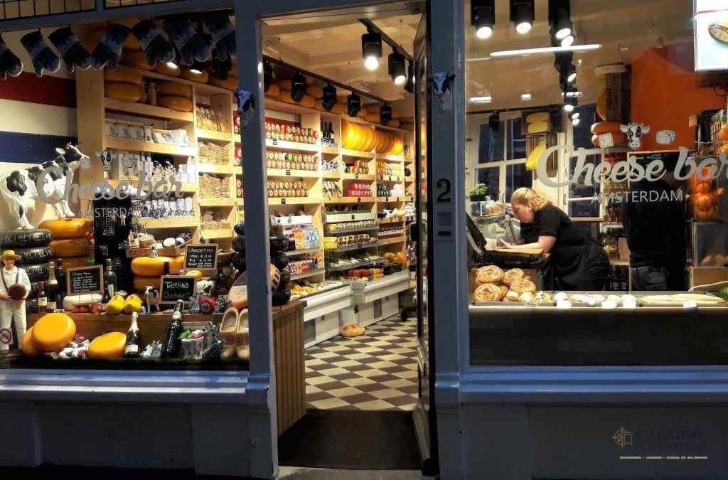 Amsterdam-magazin cu brânzeturi