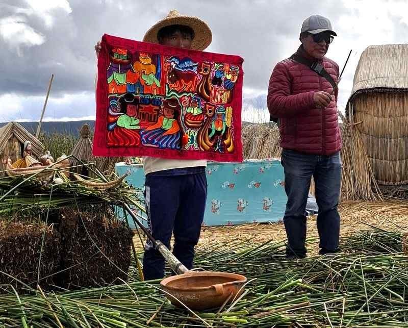 lacul titicaca peru