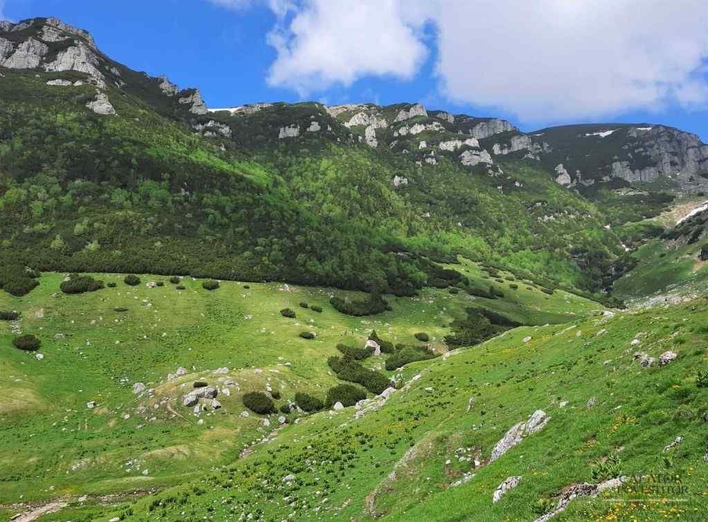 Trasee montane din Bucegi - Cascada Doamnele