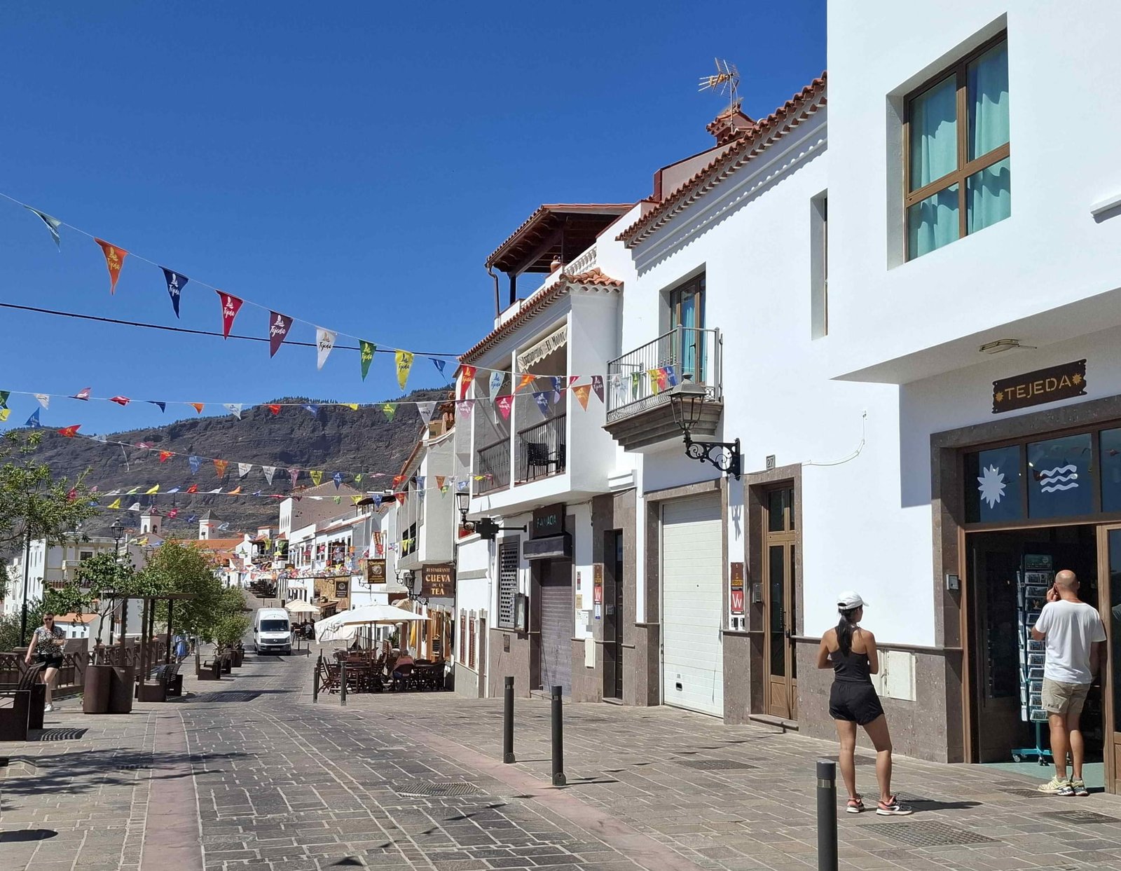 Casele albe din Tejeda