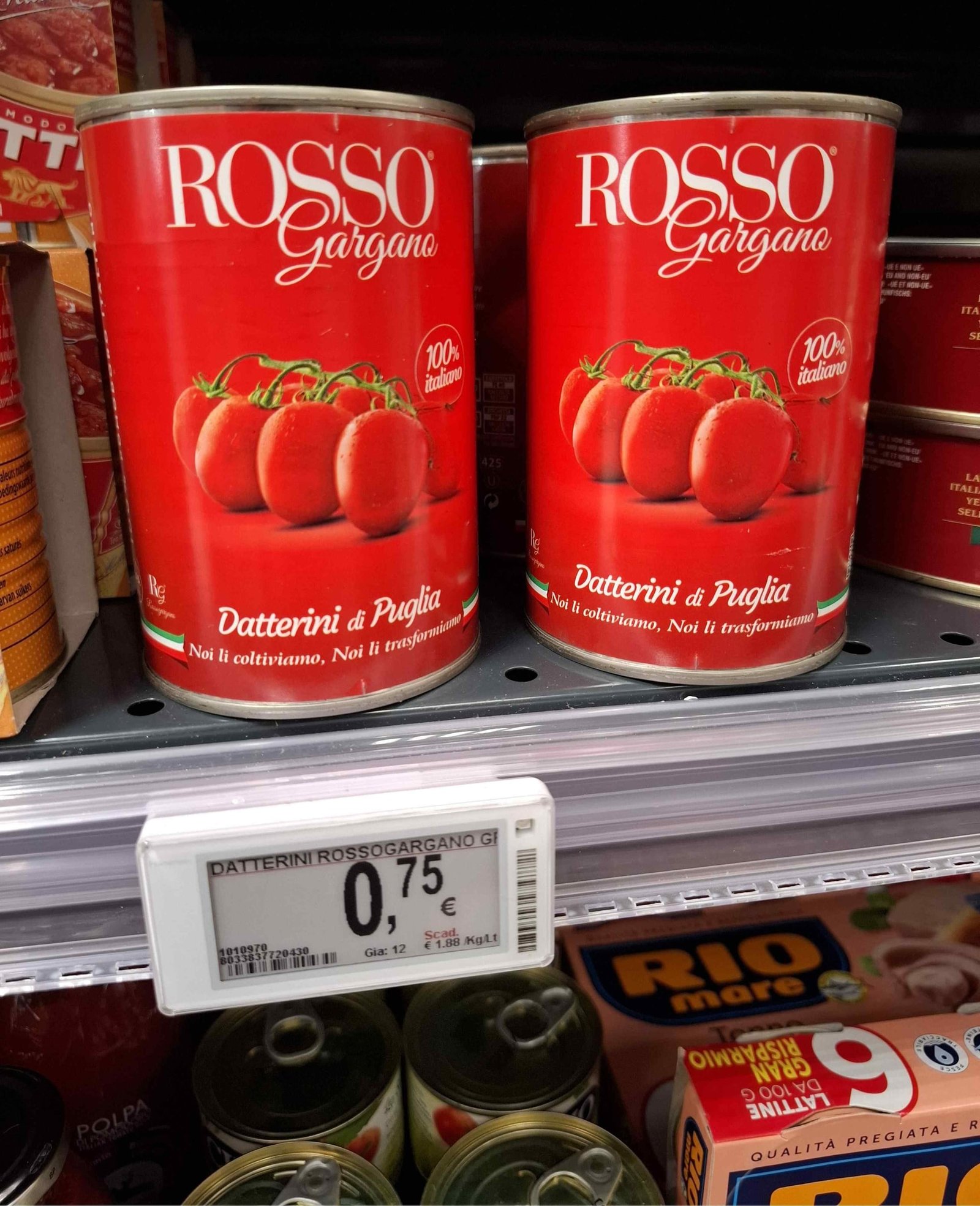 Prețuri decente în magazinele din Puglia
